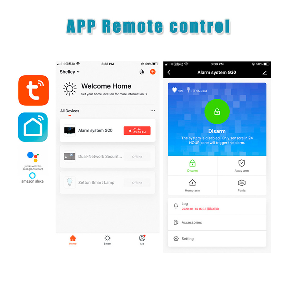 KERUI 433MHz DIY Alarm Kit G20 - Home Automation Diy Kit 评论和价格