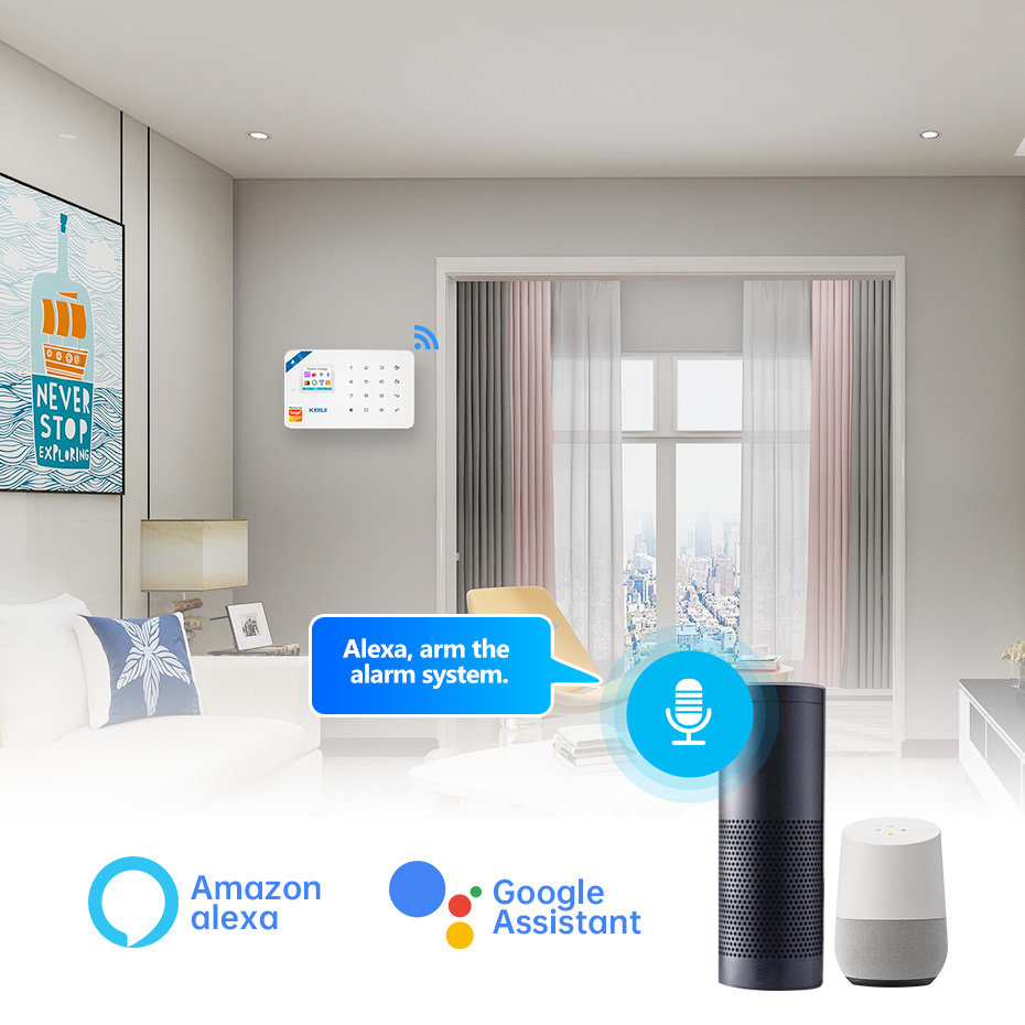 KERUI Security Alarm System Ki - Smart Home Automation Diy 评论和价格