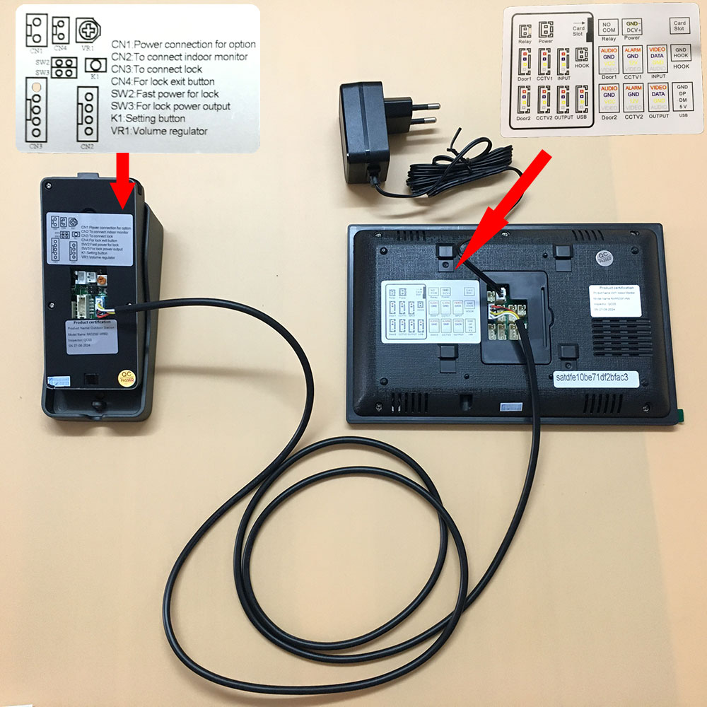 Tuya 1080P 7 Inch Color Touch  - Smart Home Automation Diy 评论和价格